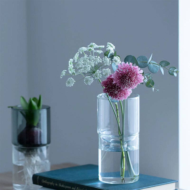Glass Flower Vase - DIGS