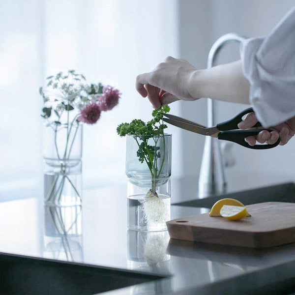 Glass Flower Vase - DIGS