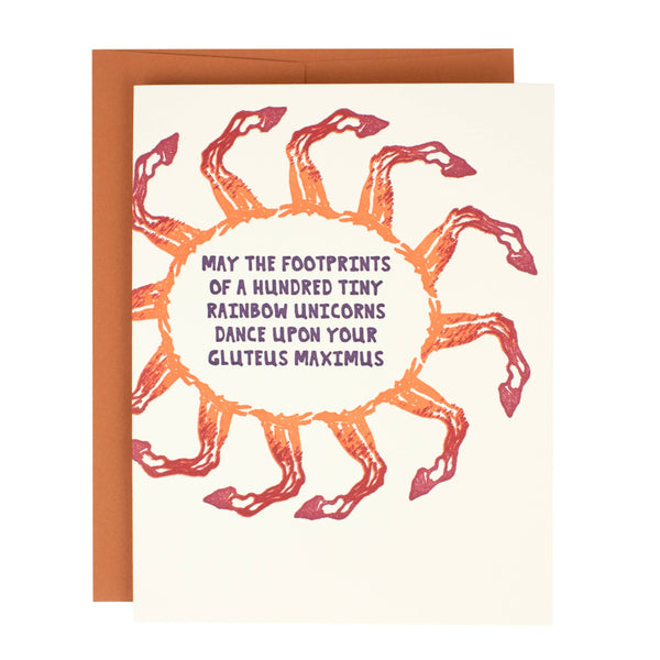 Gluteus Maximus Birthday Card - DIGS