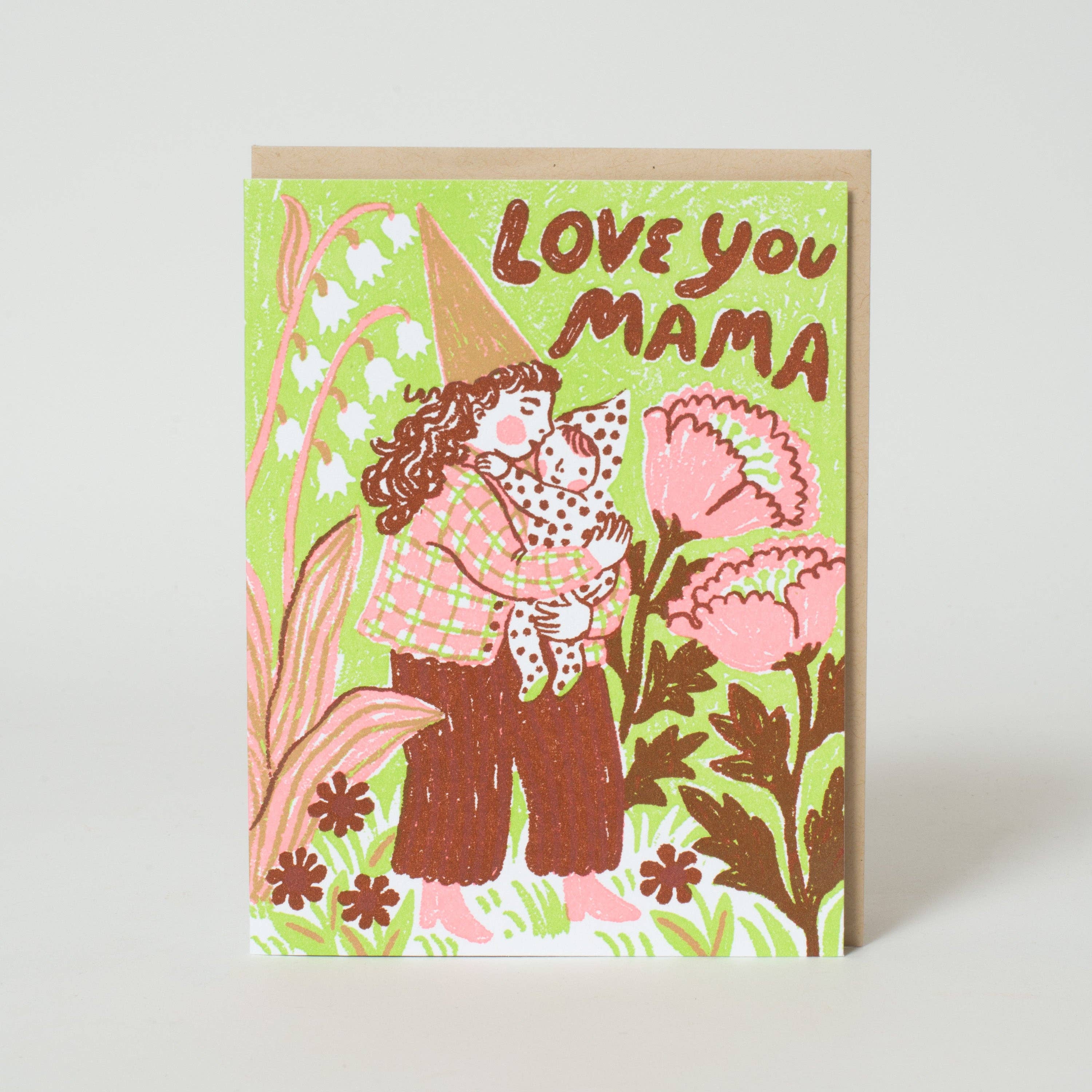 Gnome Mama Mother's Day Card - DIGS