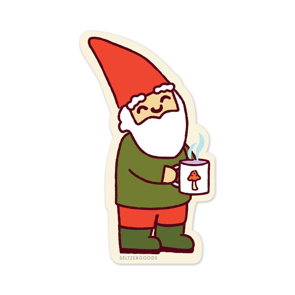 Gnome Mug Sticker - DIGS