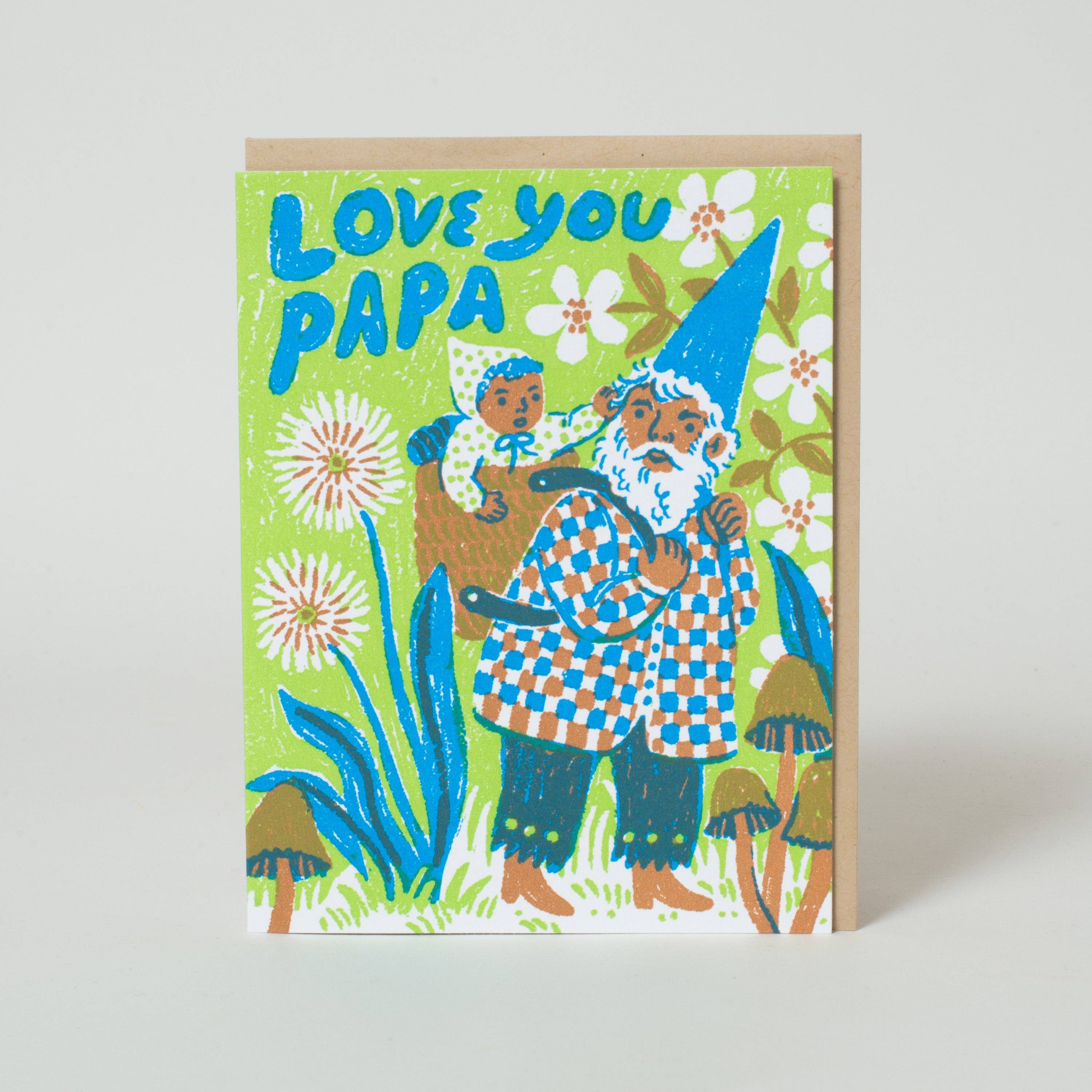 Gnome Papa Father's Day Card - DIGS