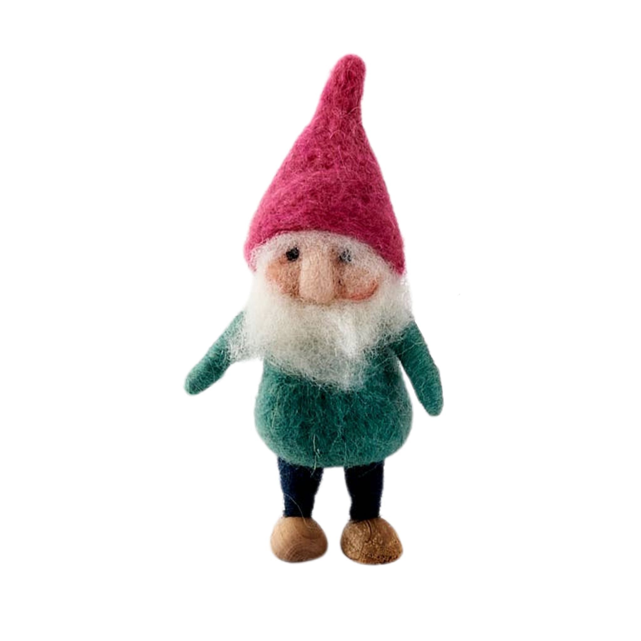 Gnome Wool Figurine - DIGS