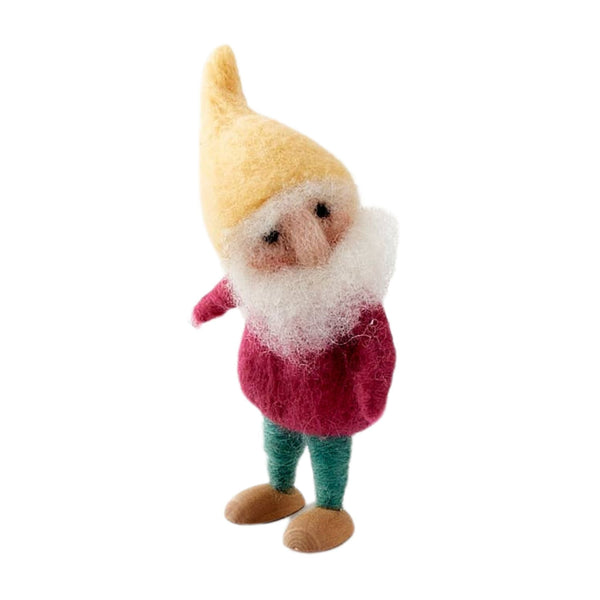 Gnome Wool Figurine - DIGS