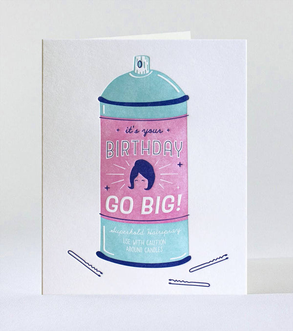 Go Big Birthday Card - DIGS