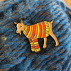 Goat Sweater Enamel Pin - DIGS