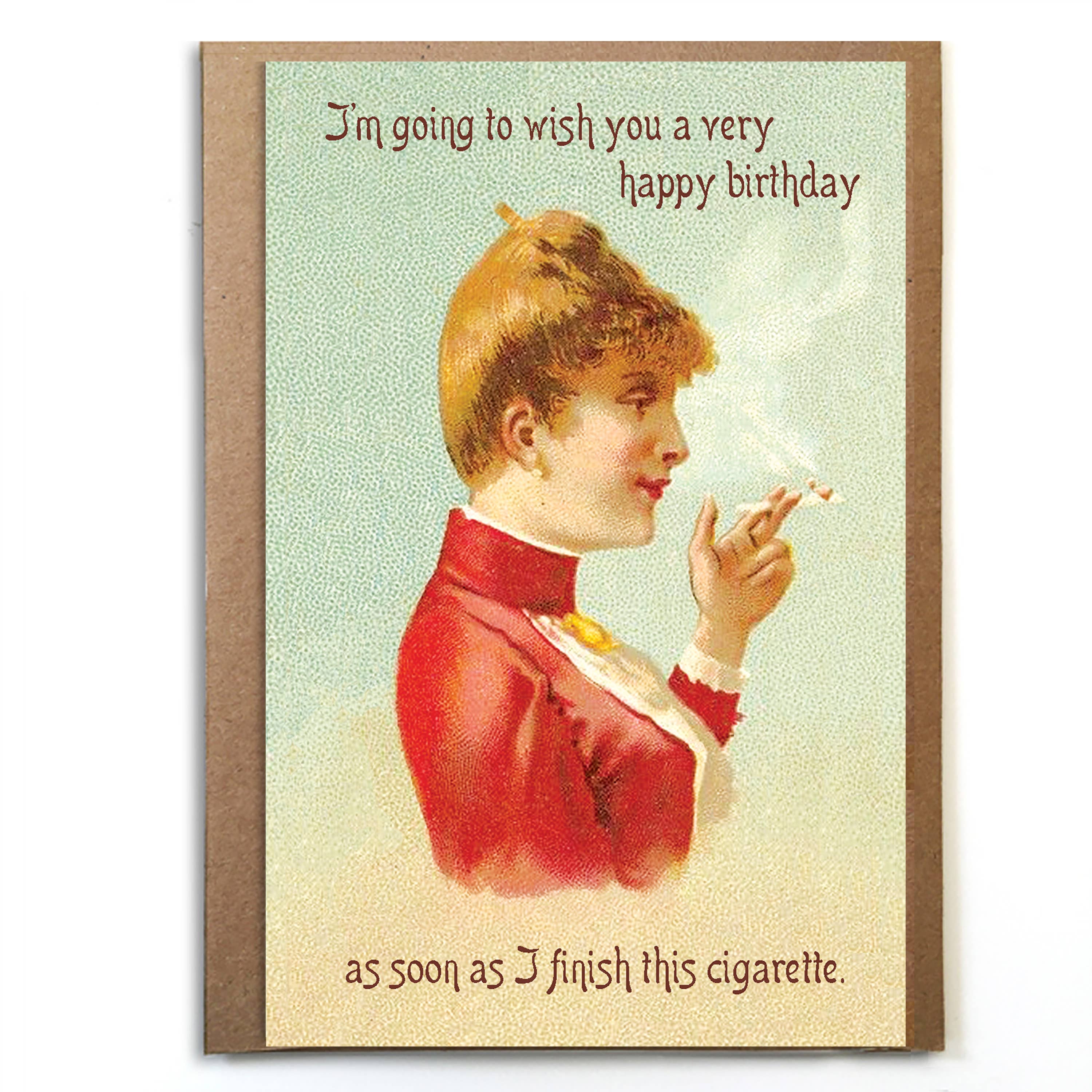 Going to Wish You A Very Happy Birthday Card - DIGS