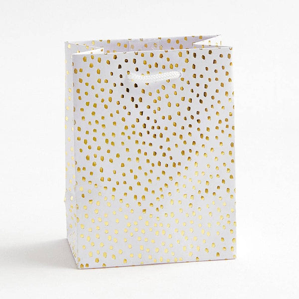 Gold Foil Flurry Gift Bags - DIGS