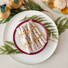 Gold Holiday Saucer Crackers - DIGS