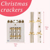 Gold Holiday Saucer Crackers - DIGS