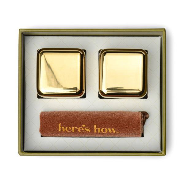 Gold Jupiter Cocktail Chillers, Set Of 2 - DIGS