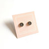 Gold Plated Druzy Stud Earrings - DIGS