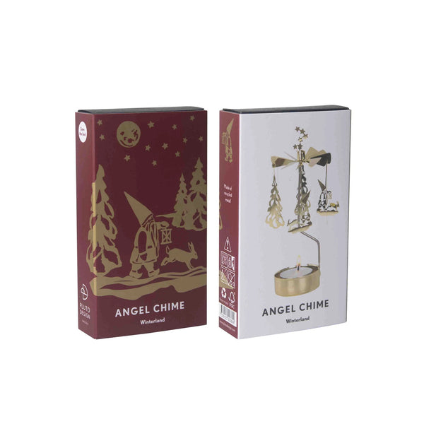 Gold Winterland Rotary Candleholder - DIGS