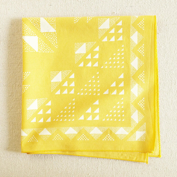 Golden Yellow Quilt Bandana - DIGS