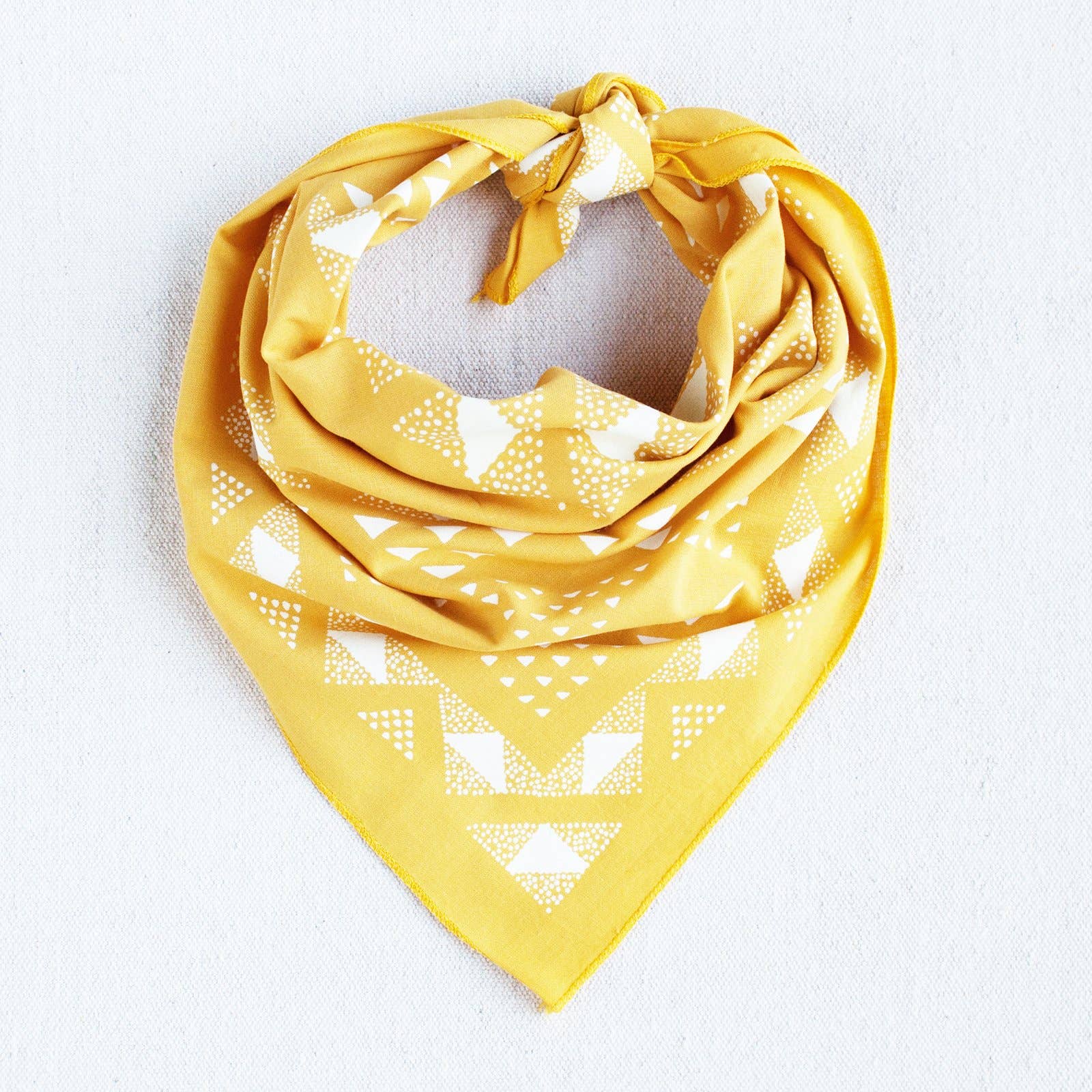 Golden Yellow Quilt Bandana - DIGS