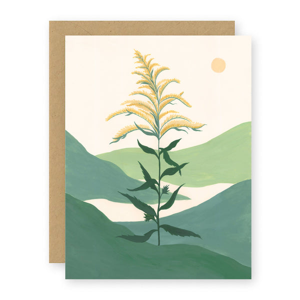 Goldenrod Notecard - DIGS