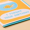 Goldfish Belated Birthday Card - DIGS