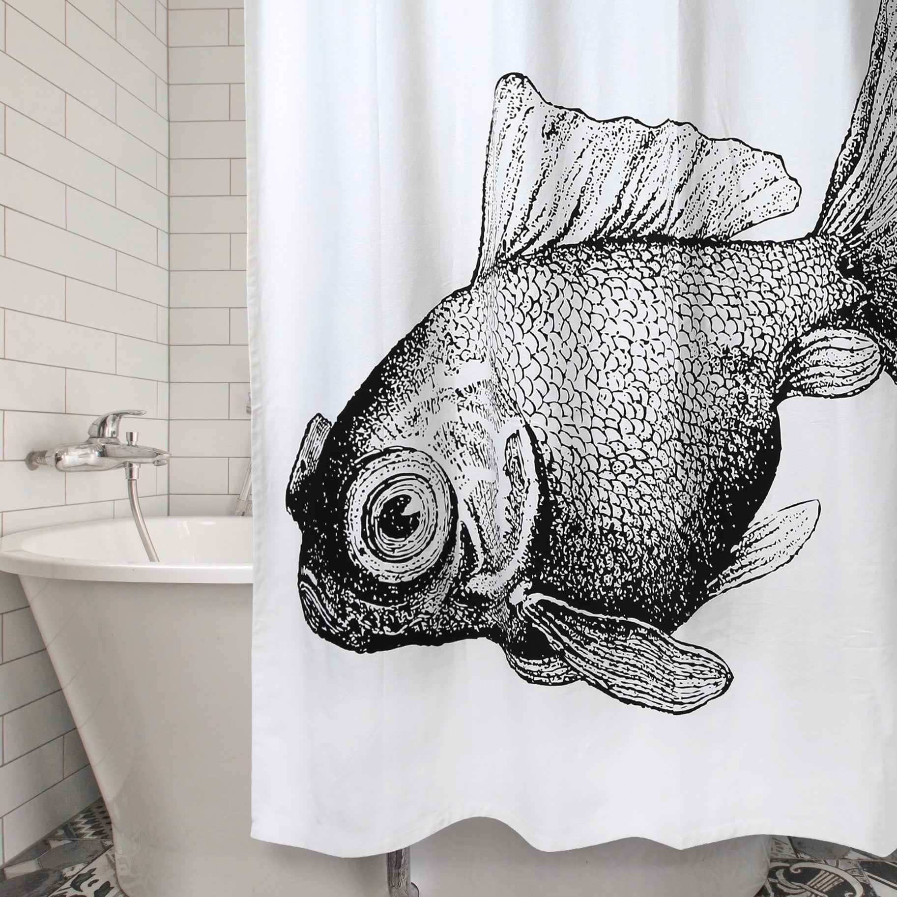 Goldfish Shower Curtain - DIGS