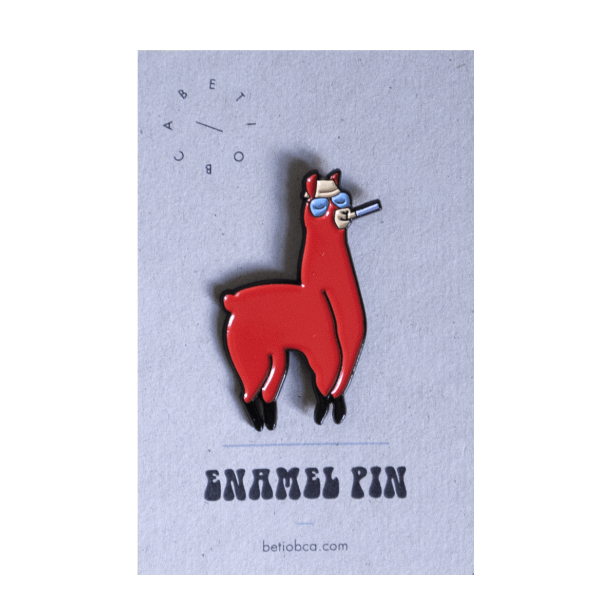 Gonzo Llama Enamel Pin - DIGS