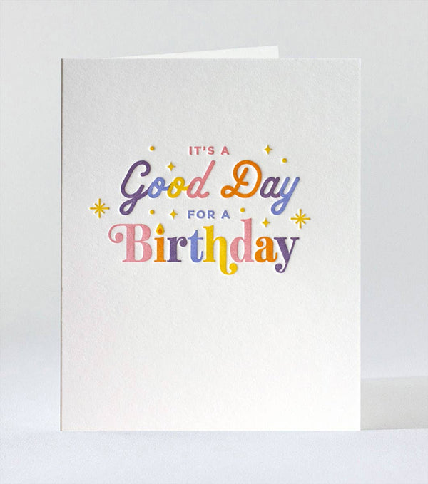Good Day Birthday Card - DIGS