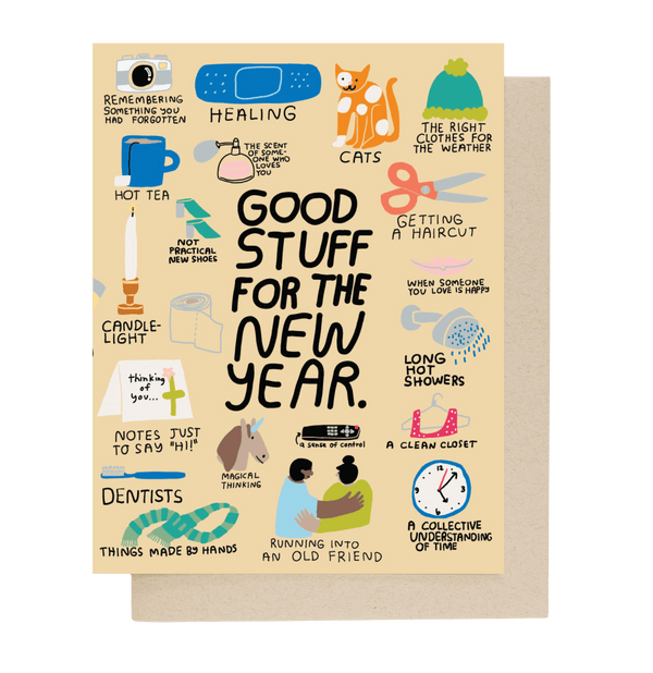 Good Things for the New Year Card - DIGS