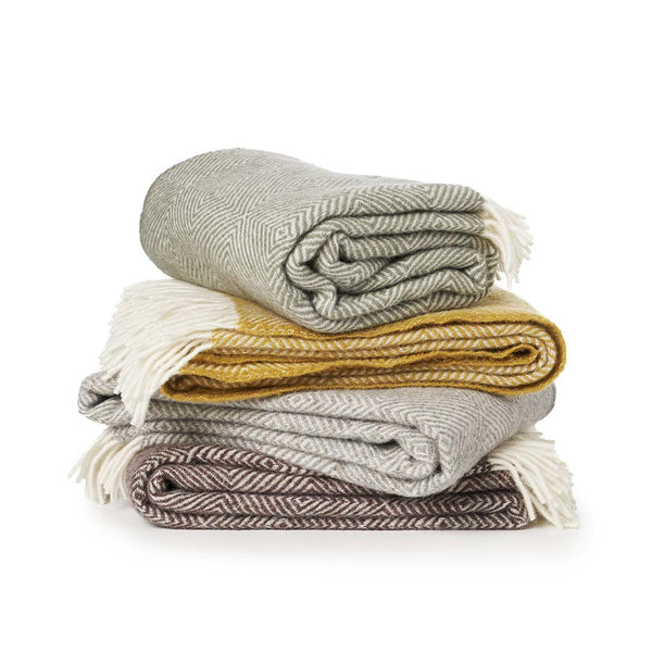 Gooseye Wool Throw - DIGS