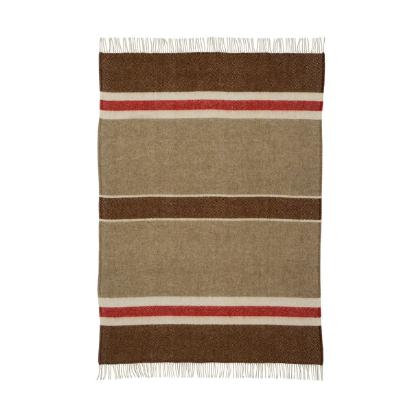 Gotland Stripe Wool Throw - DIGS