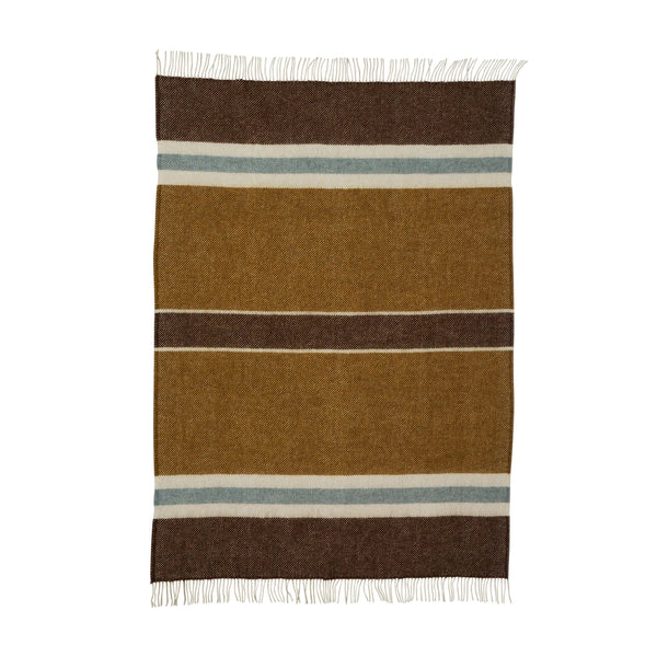 Gotland Stripe Wool Throw - DIGS