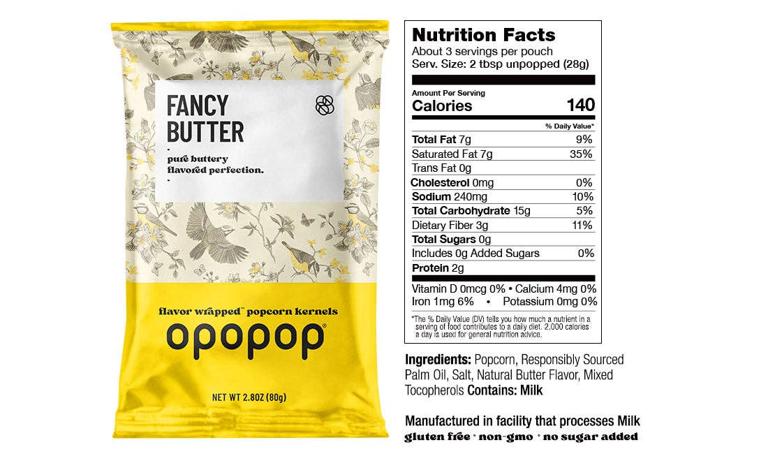 Gourmet Microwave Popcorn Kit - DIGS