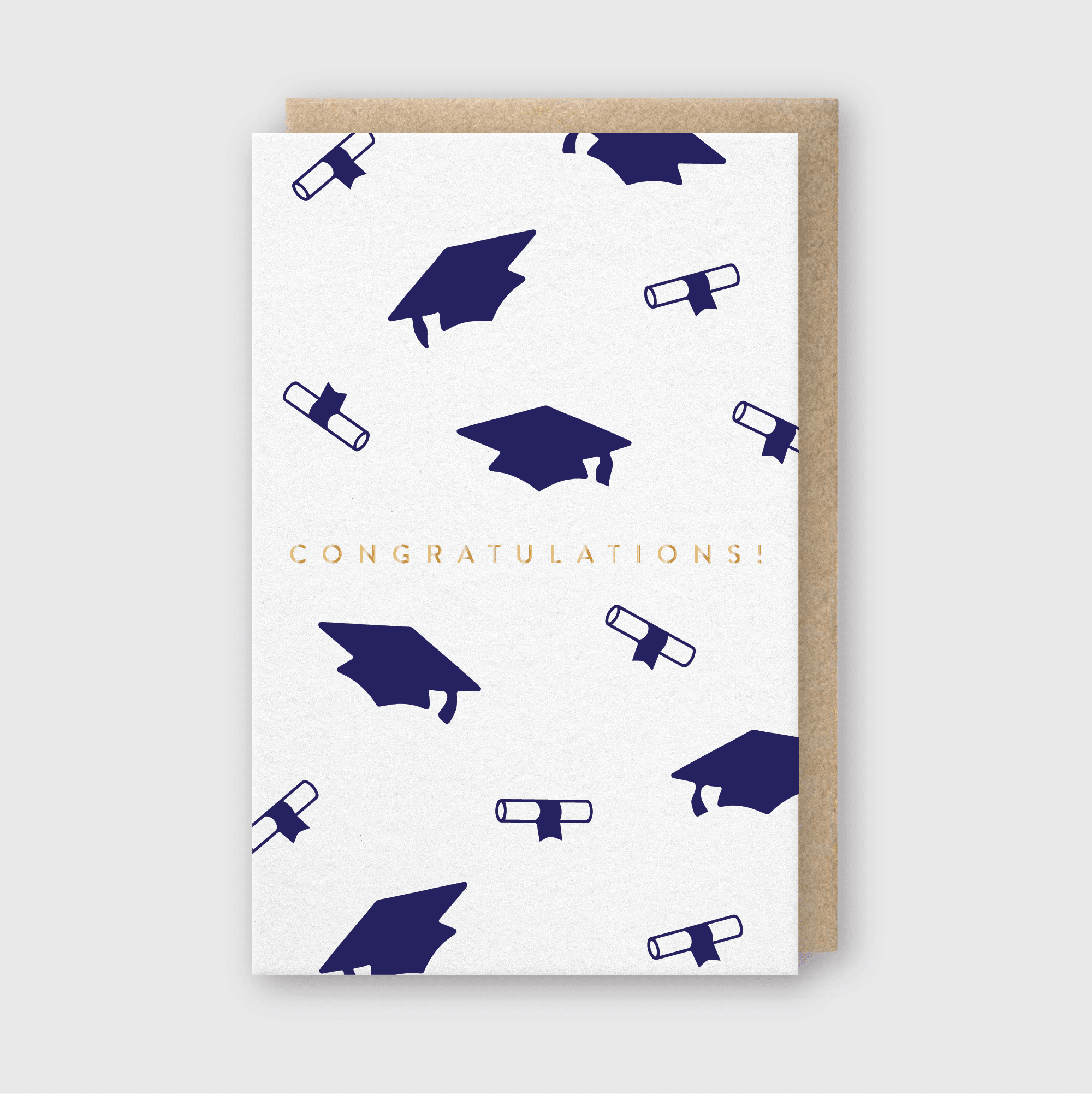 Grad Caps Graduation Card - DIGS
