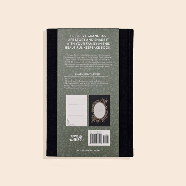 Grandpa's Story: A Memory and Keepsake Journal for My Family - DIGS