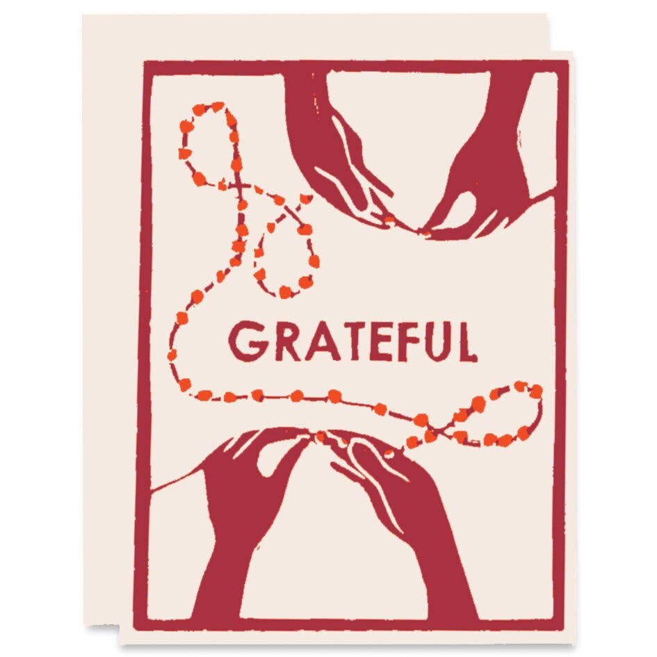 Grateful Cranberries Fall Gratitude Card - DIGS