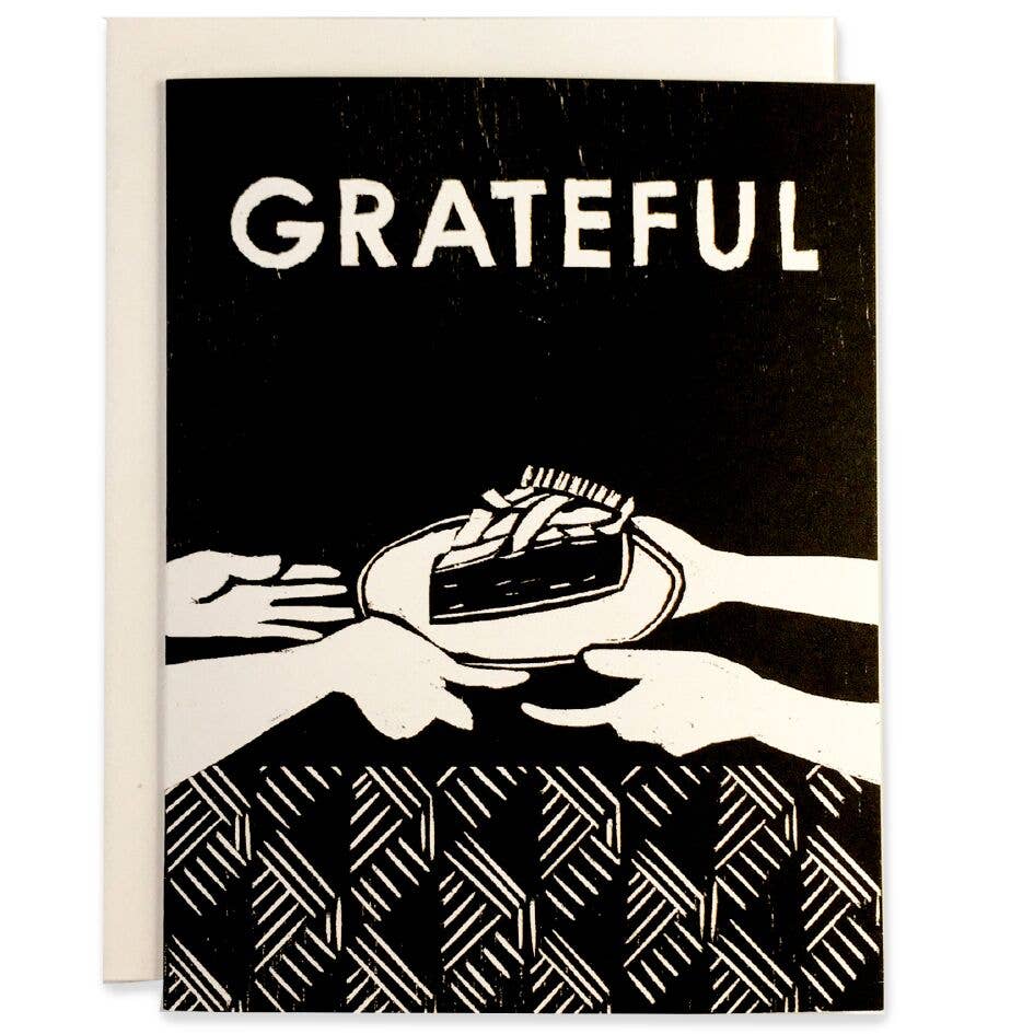 Grateful For Pie Card - DIGS