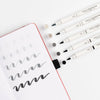Grayscale Set/5 Calliograph Pens - DIGS