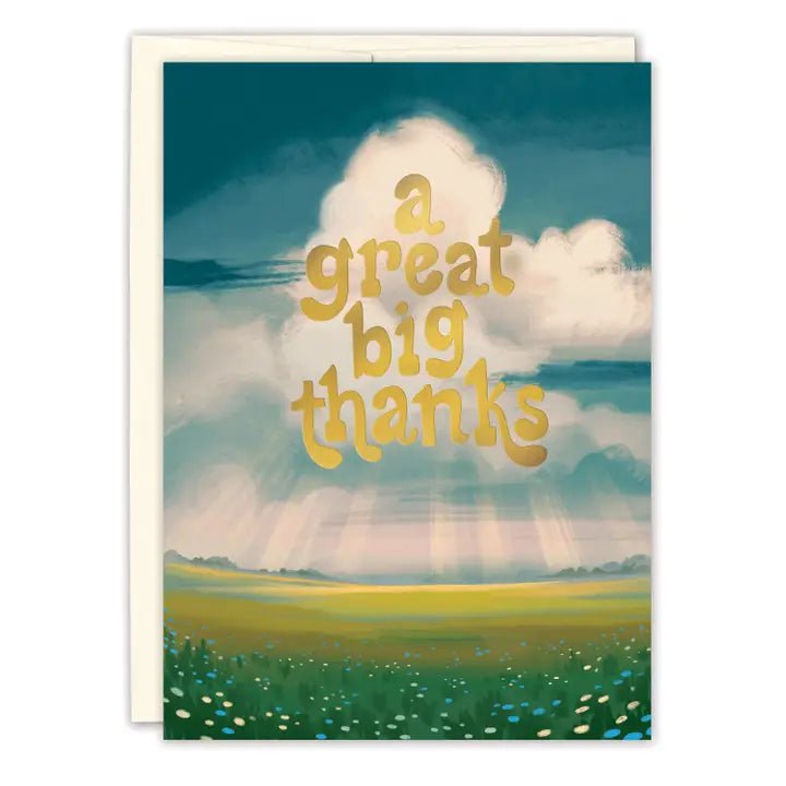 Great Big Thanks Card - DIGS