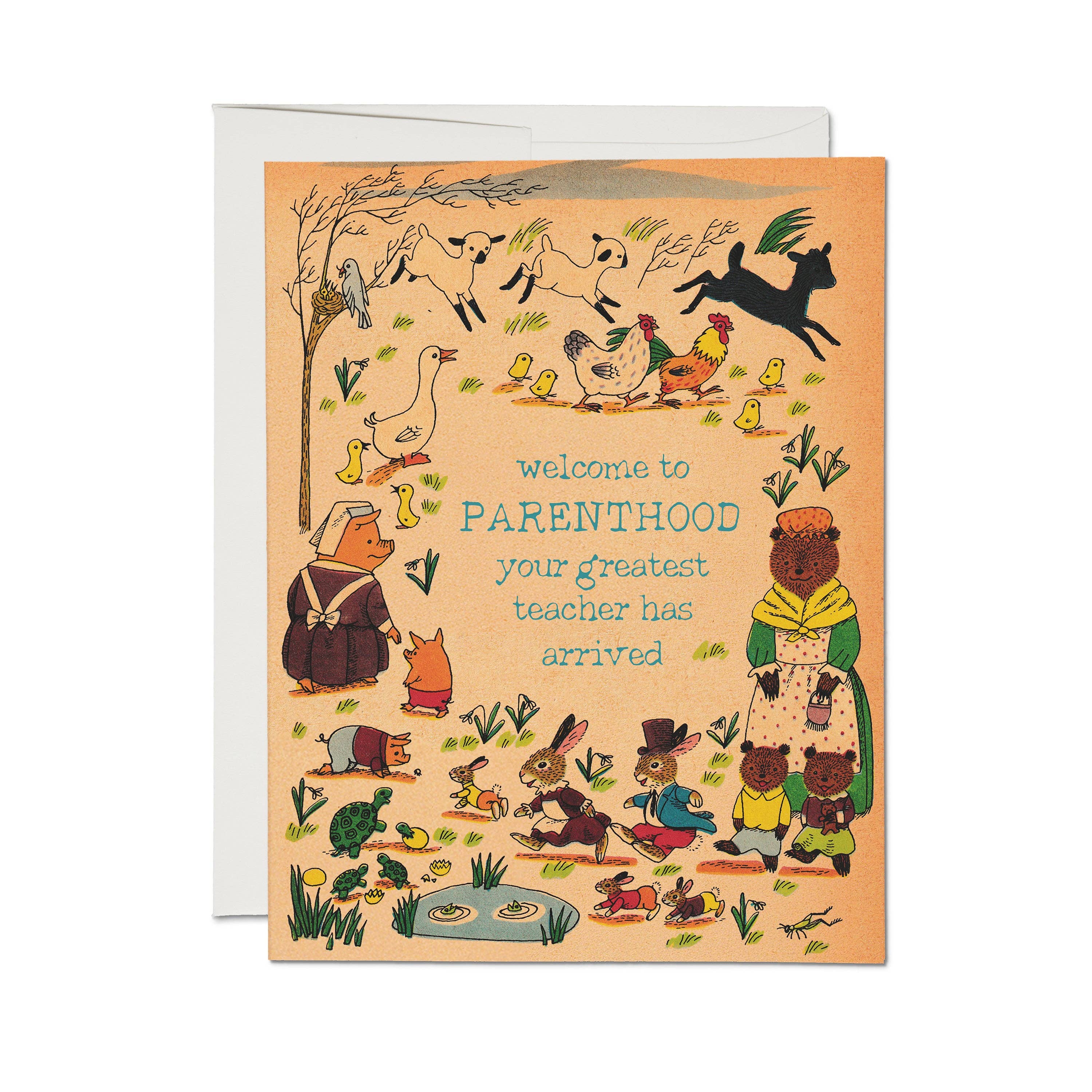 Greatest Teacher Baby Card - DIGS