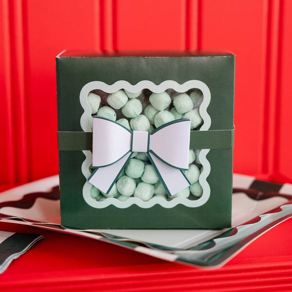 Green Bow Cookie/Treat Boxes - DIGS