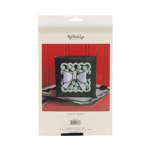 Green Bow Cookie/Treat Boxes - DIGS