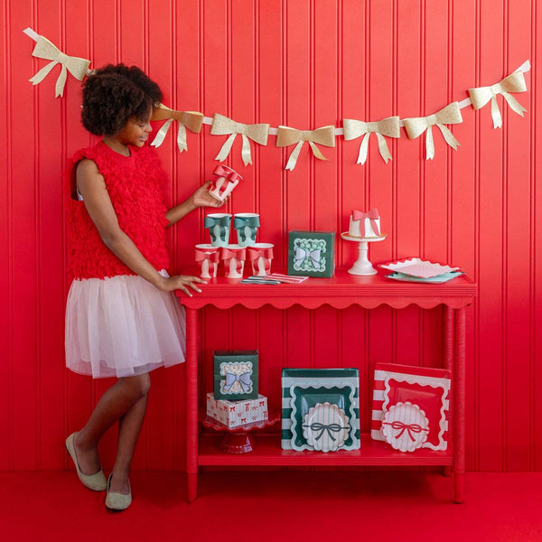 Green Bow Cookie/Treat Boxes - DIGS