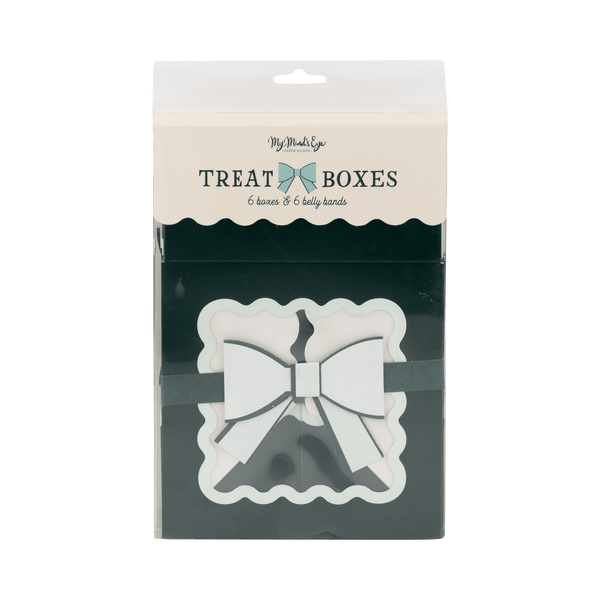 Green Bow Cookie/Treat Boxes - DIGS