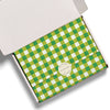 Green Gingham Tissue Paper - DIGS