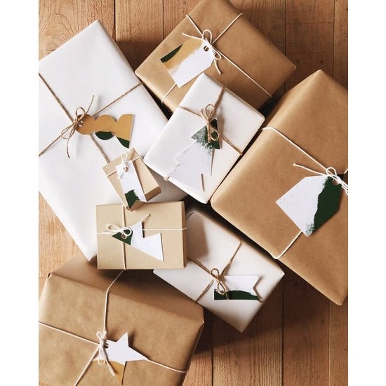 Green Holiday Gift Tags - DIGS