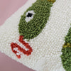 Green Snake Throw Pillow - DIGS