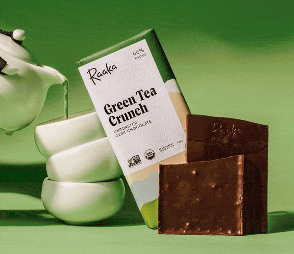 Green Tea Crunch Chocolate Bar - DIGS