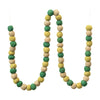 Green Wool Ball Garland - DIGS