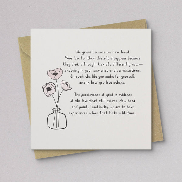 Grief is Love Sympathy Card - DIGS