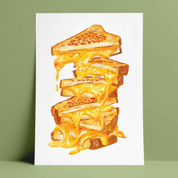 Grilled Cheese Print - DIGS