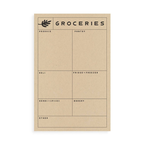 Groceries Notepad - DIGS