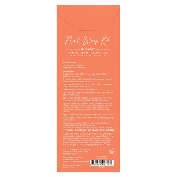 Groovy Girl Nail Wrap Kit - DIGS