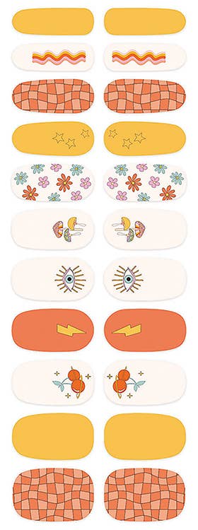 Groovy Girl Nail Wrap Kit - DIGS